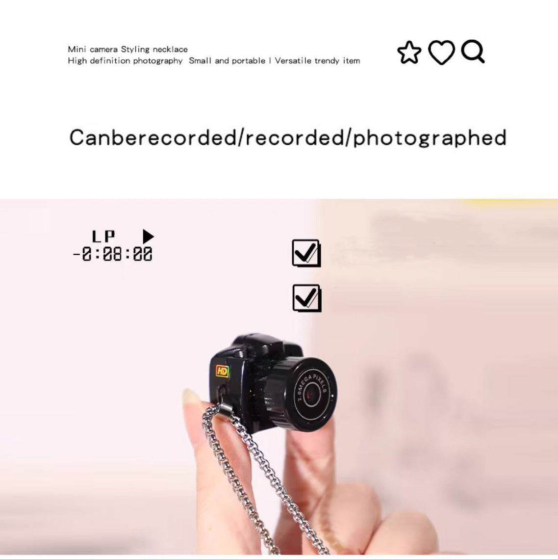 Camera Necklace